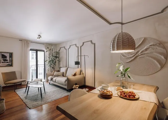 Daire Campania - 2 Bedrooms And Parking In Estrela Lisboa